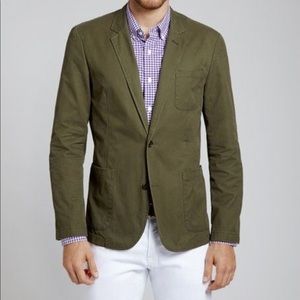 Bonobos Green Chino Blazer jacket